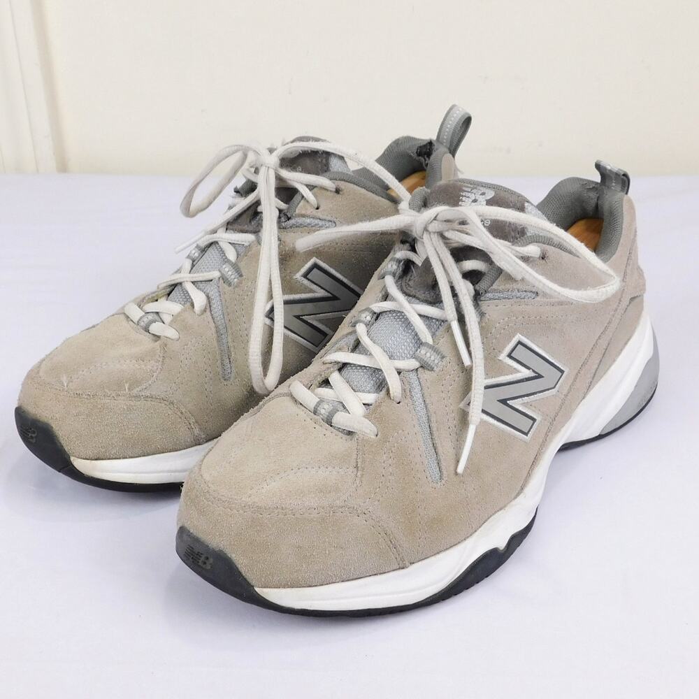 New Balance 608 V4 Sneakers Mens Size 9.5 4E Extra Wide Gray Renewed Suede